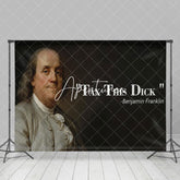 Aperturee - Benjamin Franklin Portrait Tax This Dick Backdrop